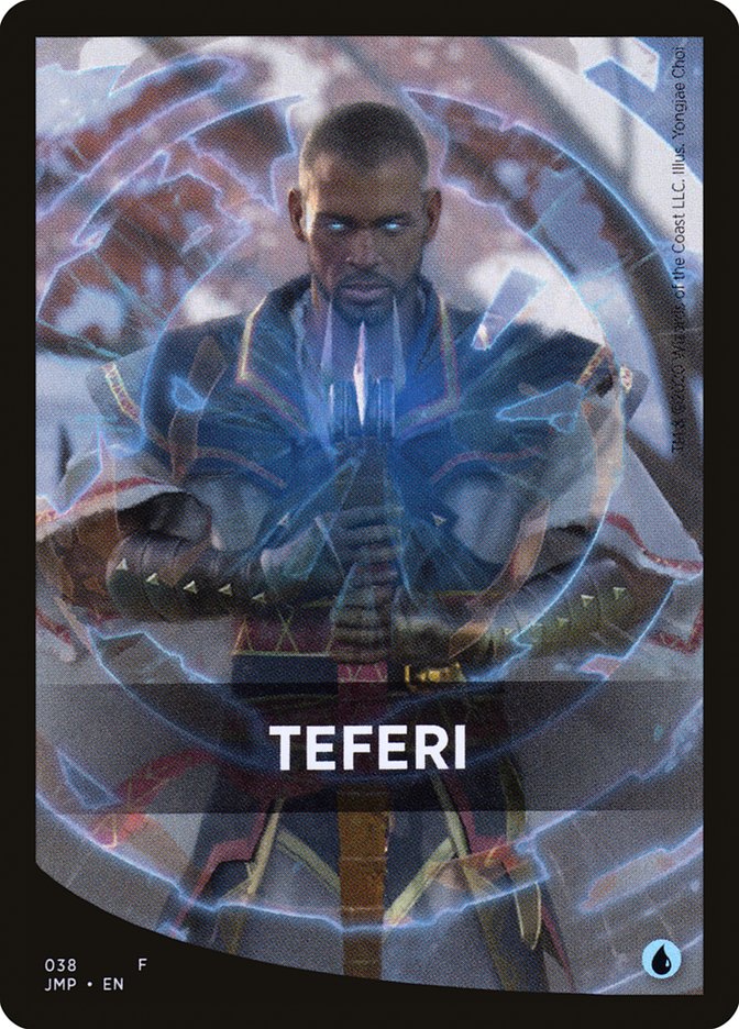 Teferi Theme Card [Jumpstart Front Cards] | Good Games Cannington