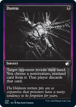Duress [Innistrad: Double Feature] | Good Games Cannington