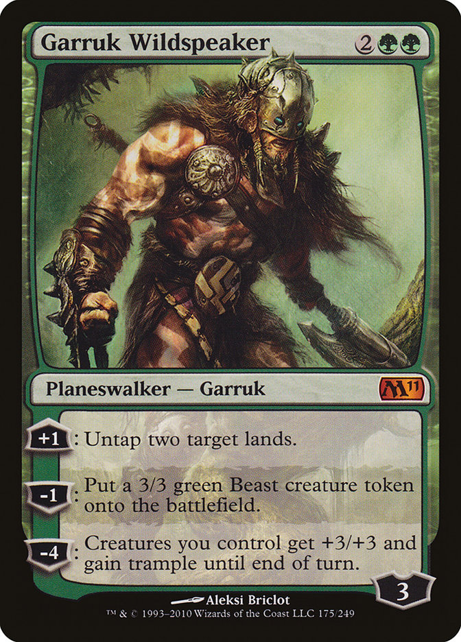 Garruk Wildspeaker [Magic 2011] | Good Games Cannington