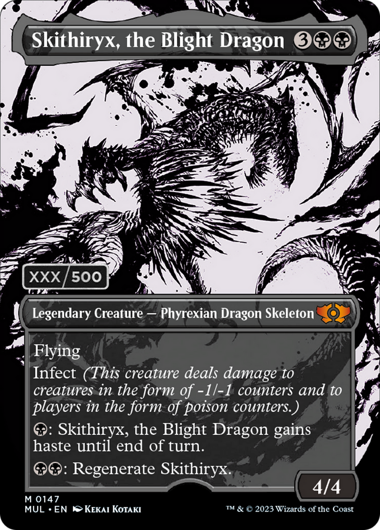 Skithiryx, the Blight Dragon (Serialized) [Multiverse Legends] | Good Games Cannington