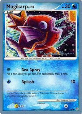 Magikarp LV.10 (65/100) (Happy Luck - Mychael Bryan) [World Championships 2010] | Good Games Cannington