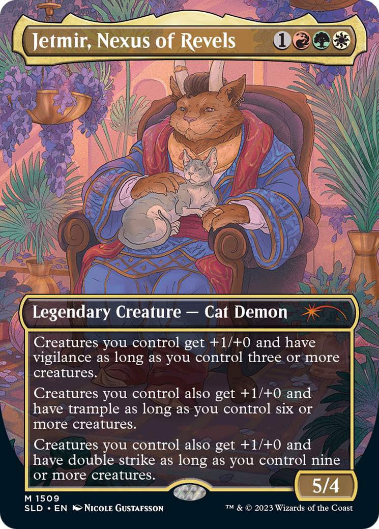 Jetmir, Nexus of Revels // Jetmir, Nexus of Revels [Secret Lair Commander Deck: Raining Cats and Dogs] | Good Games Cannington