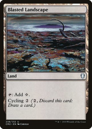 Blasted Landscape [Commander Anthology Volume II] | Good Games Cannington