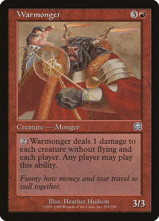 Warmonger [Mercadian Masques] | Good Games Cannington