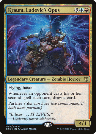 Kraum, Ludevic's Opus [Commander 2016] | Good Games Cannington