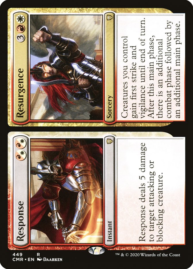 Response // Resurgence [Commander Legends] | Good Games Cannington