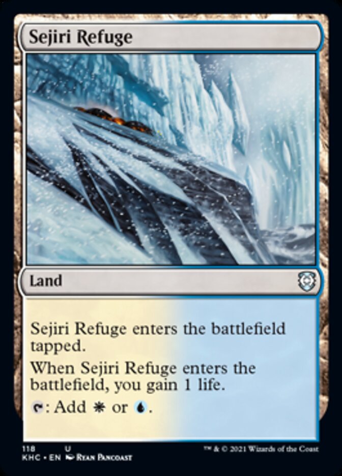 Sejiri Refuge [Kaldheim Commander] | Good Games Cannington