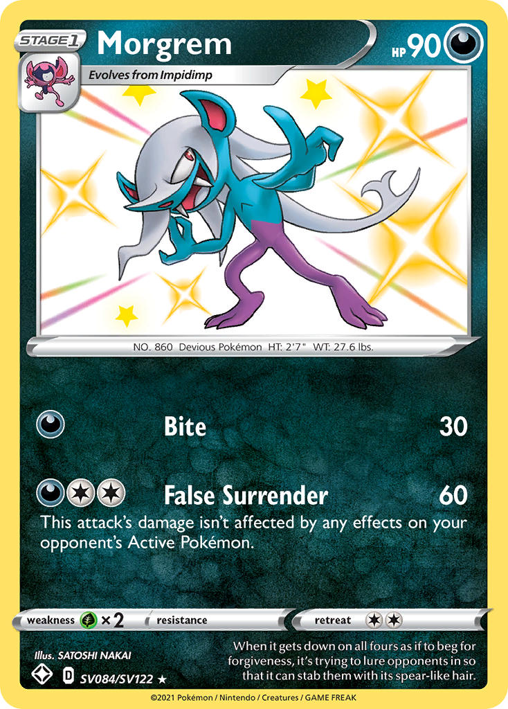 Morgrem (SV084/SV122) [Sword & Shield: Shining Fates] | Good Games Cannington