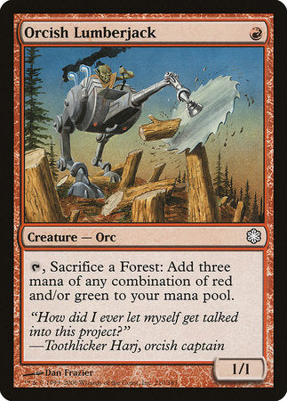 Orcish Lumberjack [Coldsnap Theme Decks] | Good Games Cannington