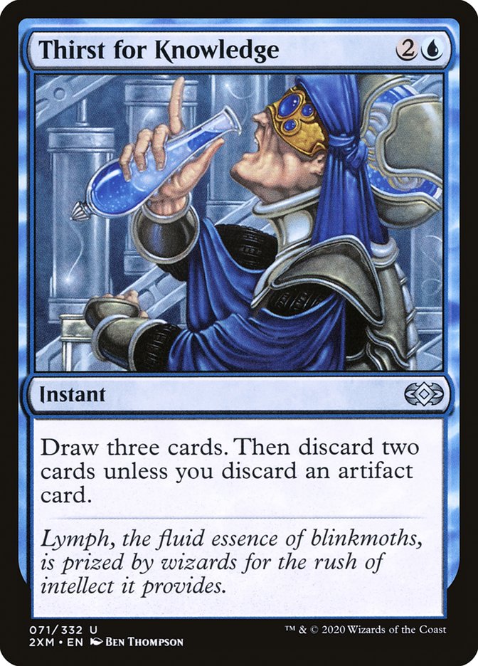 Thirst for Knowledge [Double Masters] | Good Games Cannington