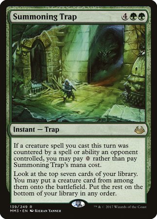 Summoning Trap [Modern Masters 2017] | Good Games Cannington