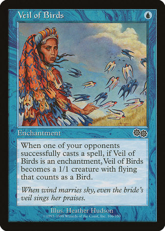 Veil of Birds [Urza's Saga] | Good Games Cannington