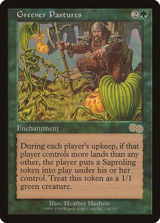Greener Pastures [Urza's Saga] | Good Games Cannington
