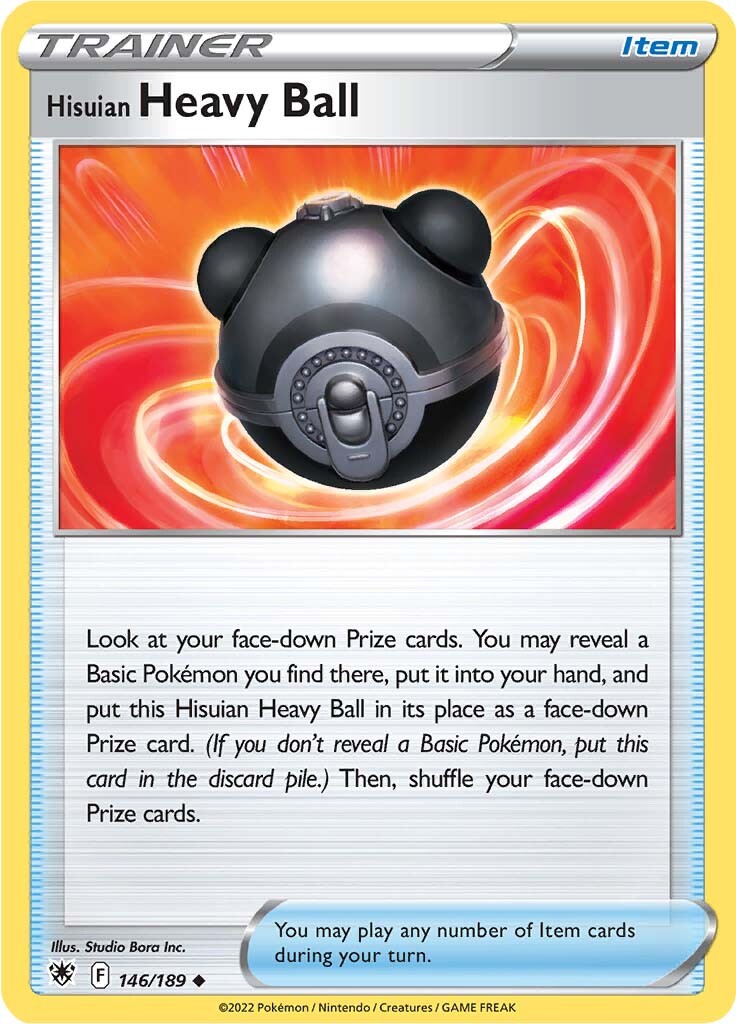 Hisuian Heavy Ball (146/189) [Sword & Shield: Astral Radiance] | Good Games Cannington