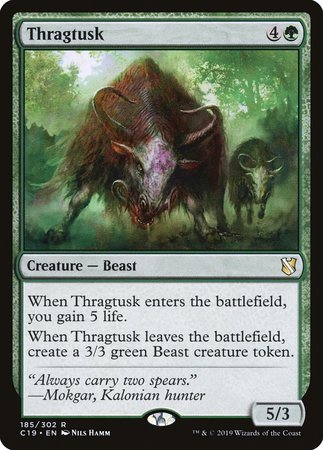 Thragtusk [Commander 2019] | Good Games Cannington