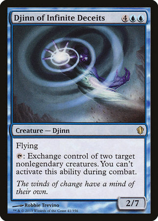 Djinn of Infinite Deceits [Commander 2013] | Good Games Cannington