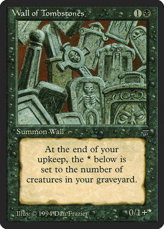 Wall of Tombstones [Legends] | Good Games Cannington