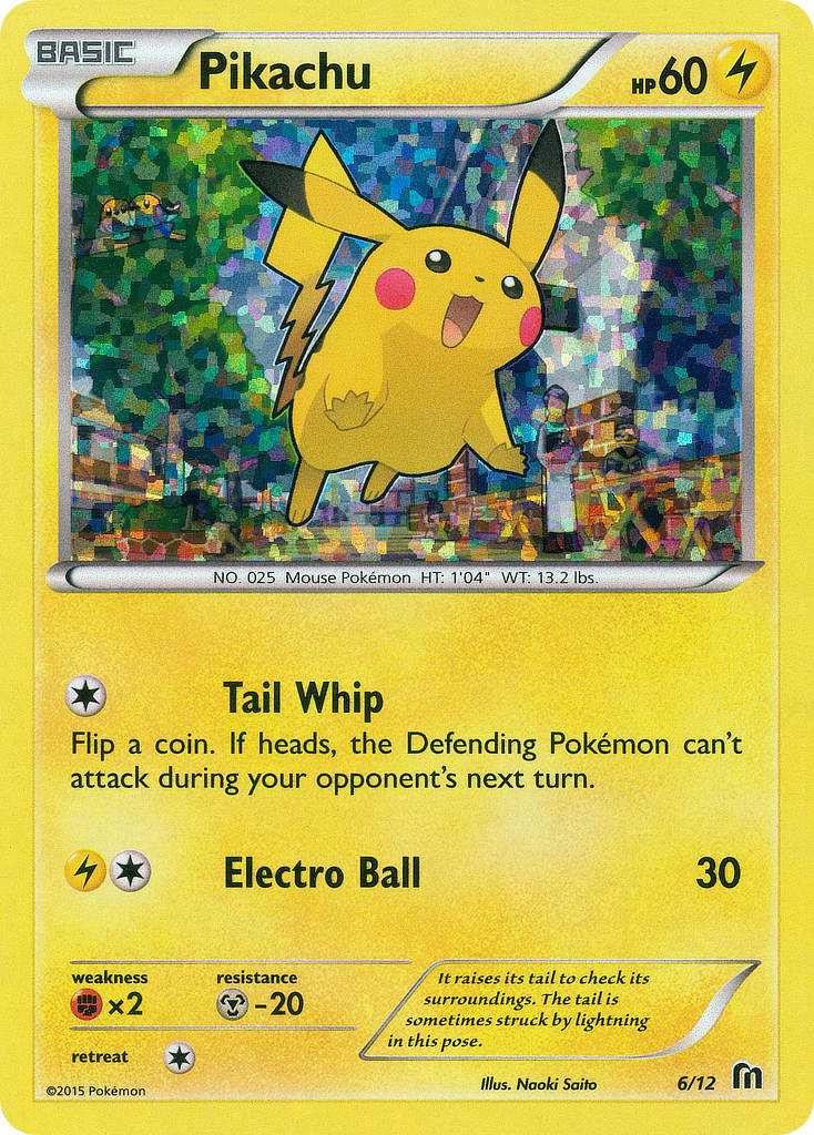 Pikachu (6/12) [McDonald's Promos: 2016 Collection] | Good Games Cannington