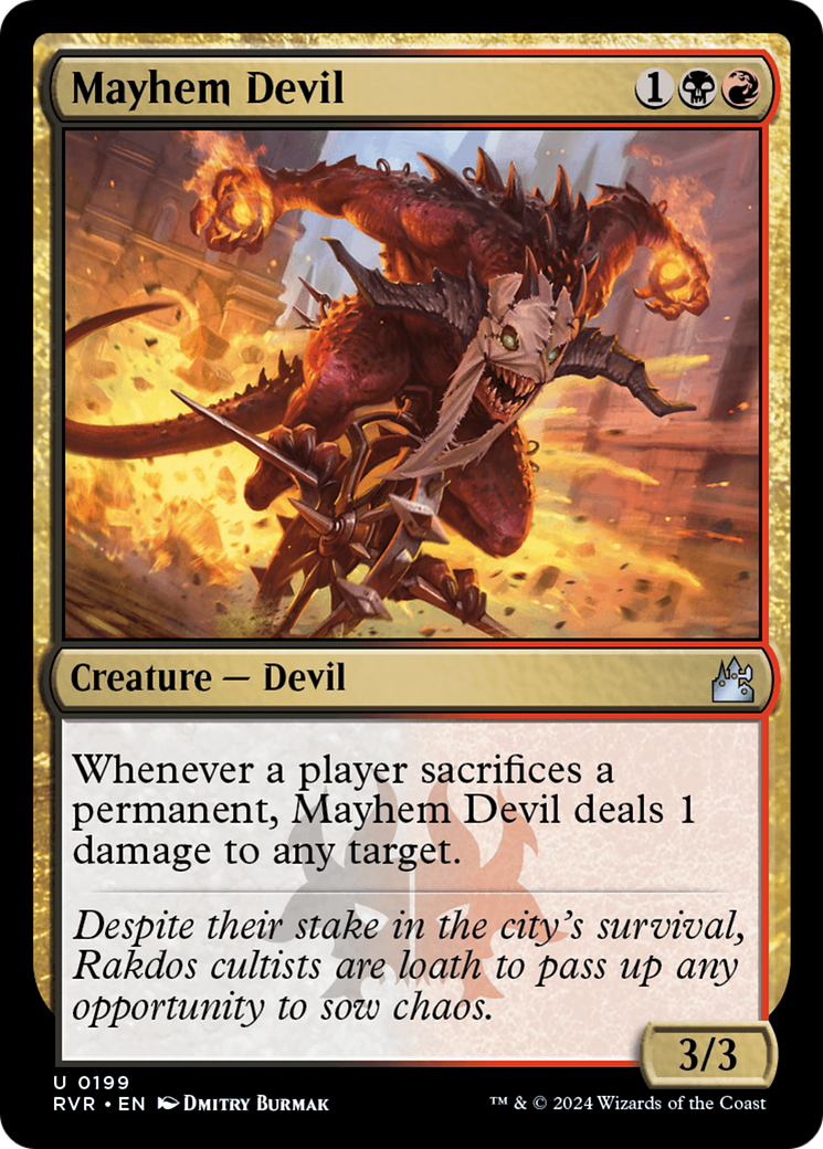 Mayhem Devil [Ravnica Remastered] | Good Games Cannington