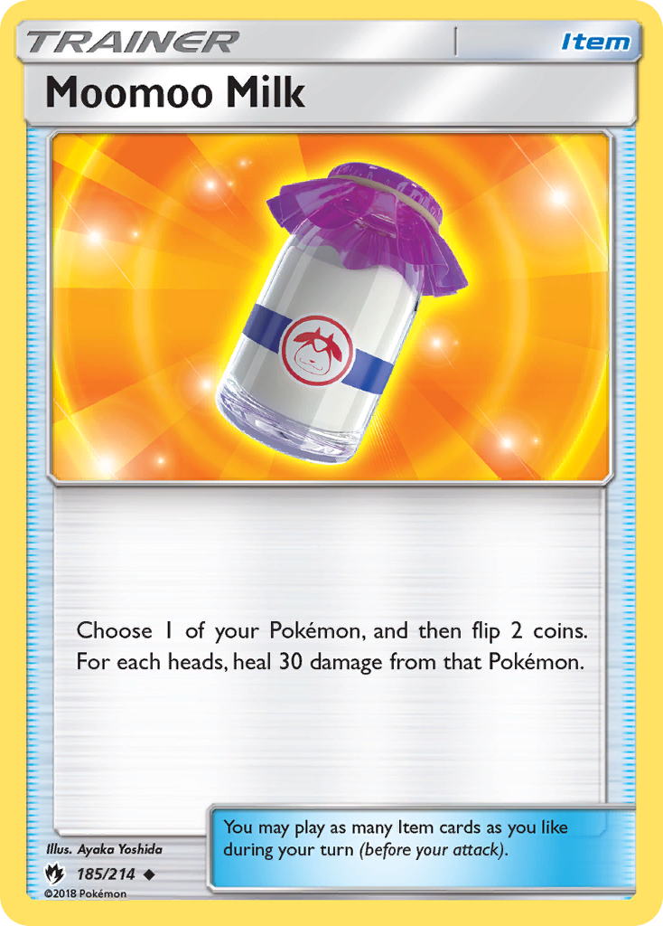 Moomoo Milk (185/214) [Sun & Moon: Lost Thunder] | Good Games Cannington