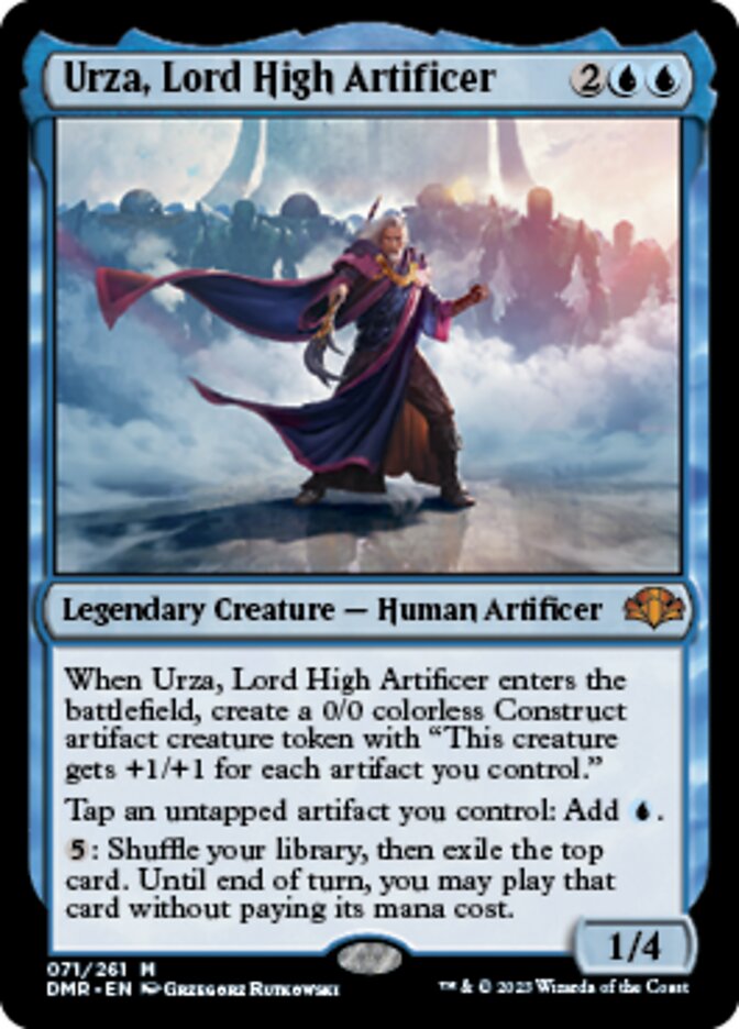 Urza, Lord High Artificer [Dominaria Remastered] | Good Games Cannington