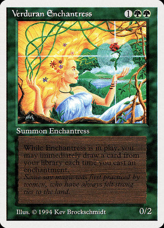 Verduran Enchantress [Summer Magic / Edgar] | Good Games Cannington