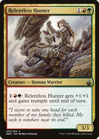 Relentless Hunter [Battlebond] | Good Games Cannington
