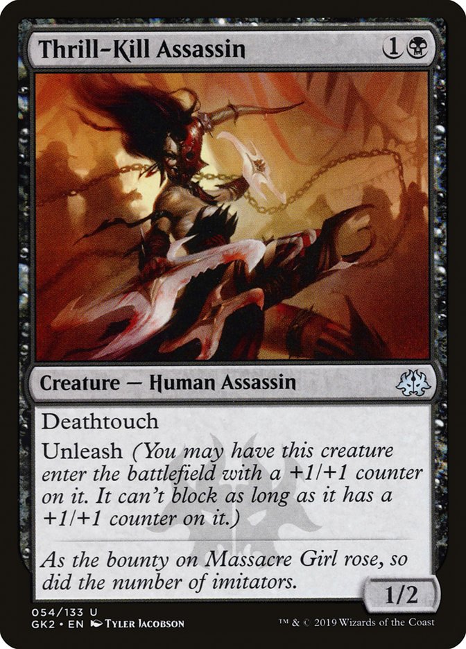 Thrill-Kill Assassin [Ravnica Allegiance Guild Kit] | Good Games Cannington