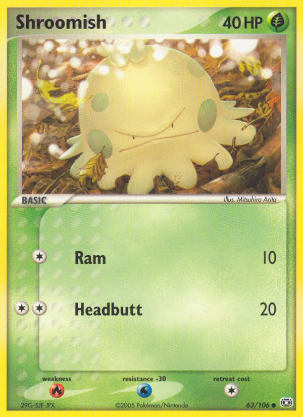 Shroomish (63/106) [EX: Emerald] | Good Games Cannington