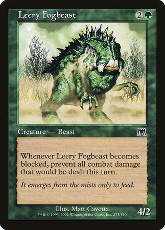 Leery Fogbeast [Onslaught] | Good Games Cannington