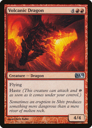 Volcanic Dragon [Magic 2012] | Good Games Cannington