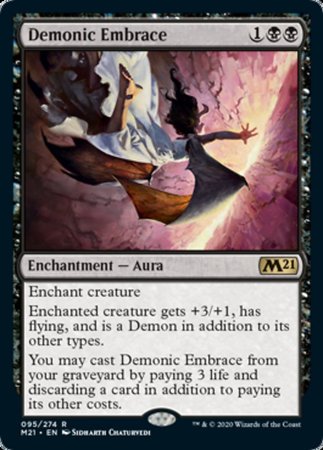Demonic Embrace [Core Set 2021] | Good Games Cannington