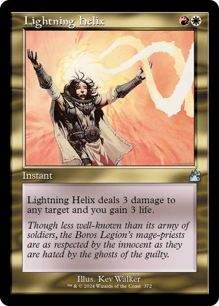 Lightning Helix (Retro Frame) [Ravnica Remastered] | Good Games Cannington