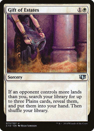 Gift of Estates [Commander 2014] | Good Games Cannington
