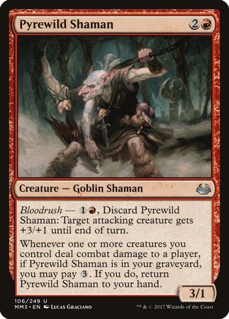 Pyrewild Shaman [Modern Masters 2017] | Good Games Cannington