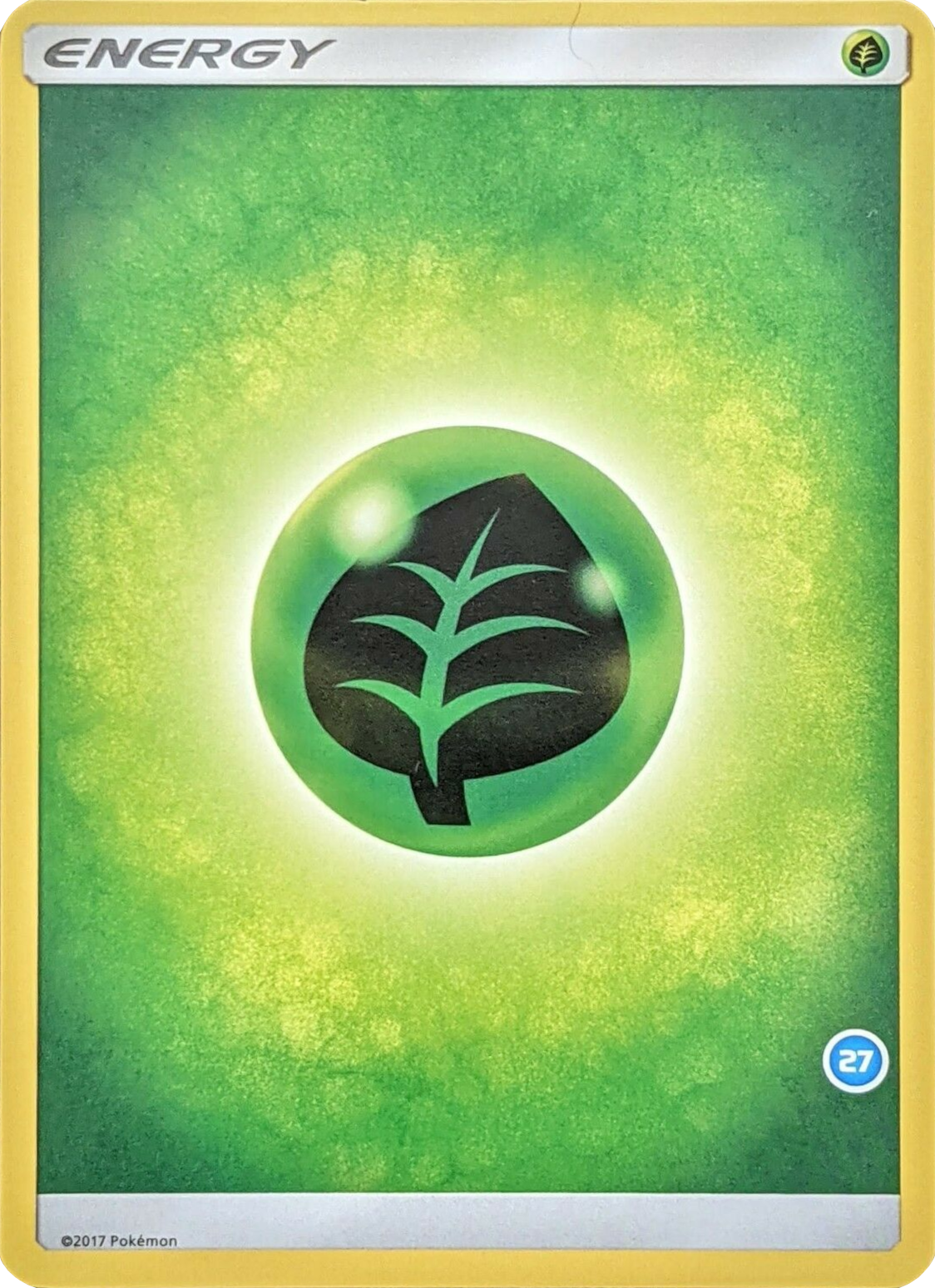 Grass Energy (Deck Exclusive #27) [Sun & Moon: Trainer Kit - Alolan Ninetales] | Good Games Cannington