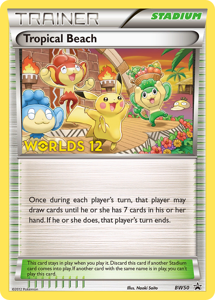 Tropical Beach (BW50) [Black & White: Black Star Promos] | Good Games Cannington