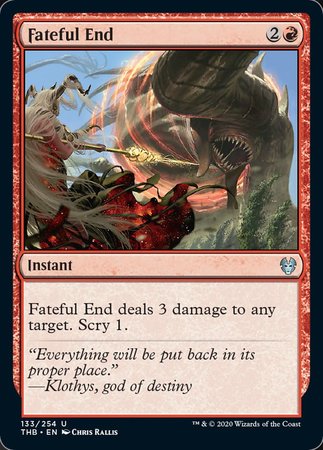 Fateful End [Theros Beyond Death] | Good Games Cannington