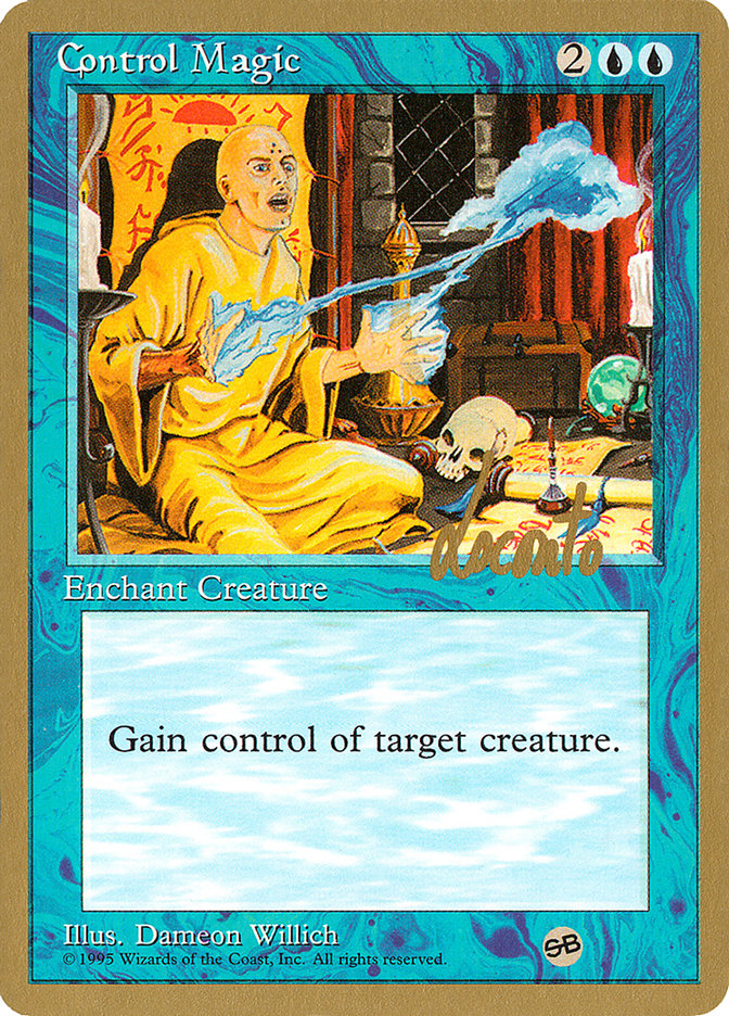 Control Magic (Michael Loconto) (SB) [Pro Tour Collector Set] | Good Games Cannington
