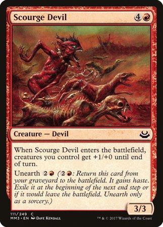 Scourge Devil [Modern Masters 2017] | Good Games Cannington