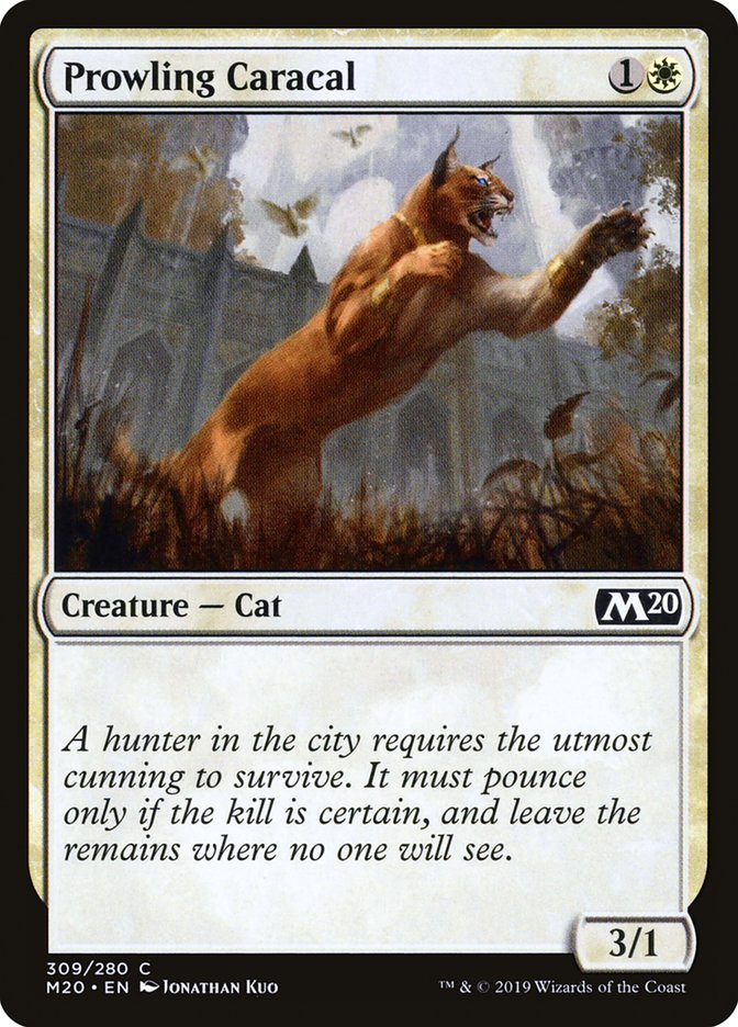 Prowling Caracal [Core Set 2020] | Good Games Cannington