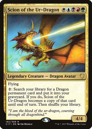 Scion of the Ur-Dragon [Commander 2017] | Good Games Cannington