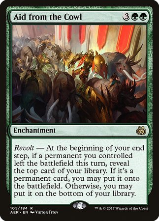 Aid from the Cowl [Aether Revolt] | Good Games Cannington