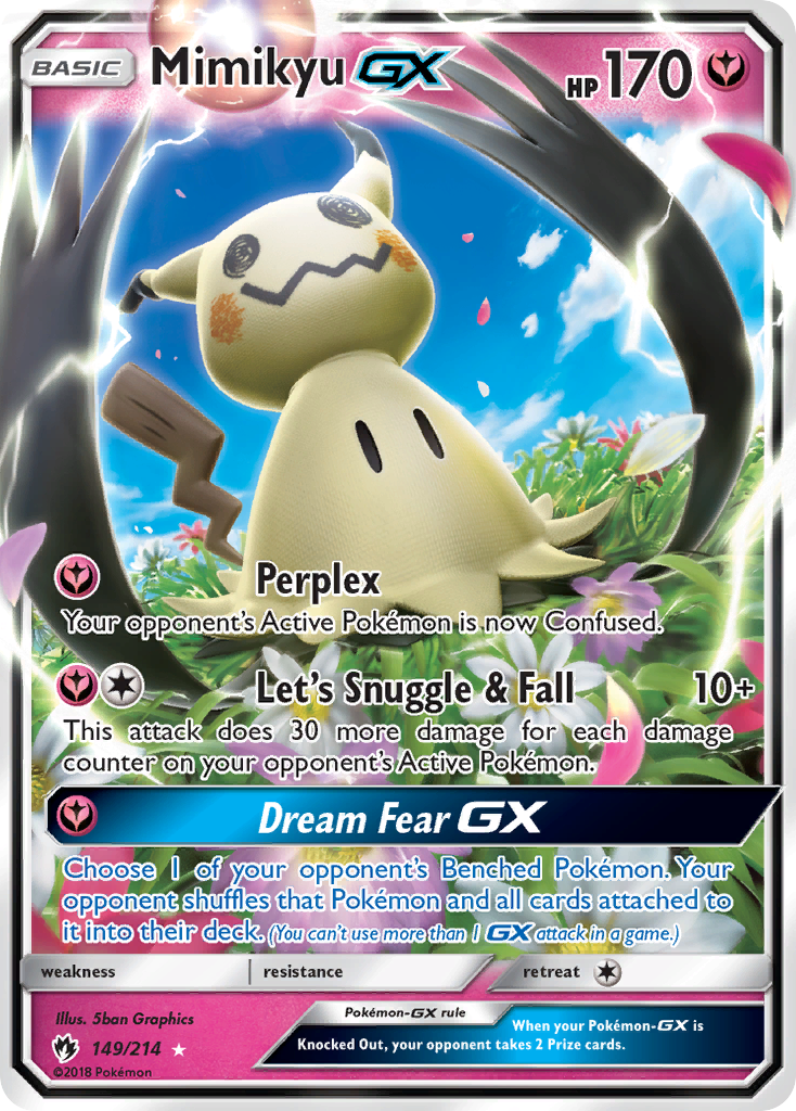 Mimikyu GX (149/214) [Sun & Moon: Lost Thunder] | Good Games Cannington