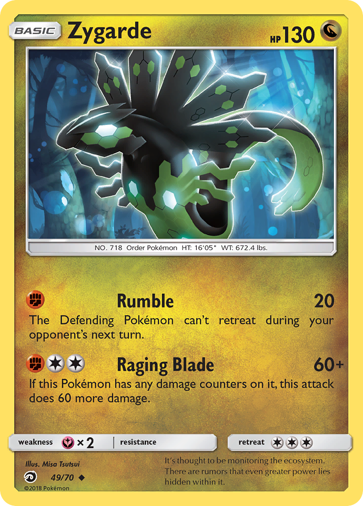 Zygarde (49/70) [Sun & Moon: Dragon Majesty] | Good Games Cannington