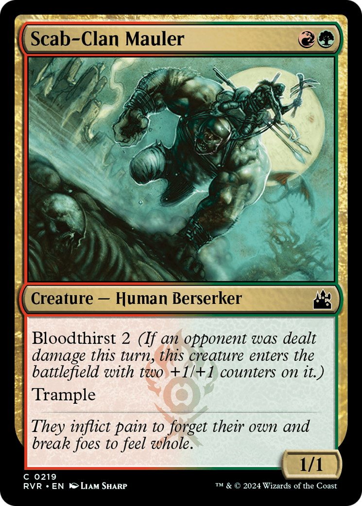 Scab-Clan Mauler [Ravnica Remastered] | Good Games Cannington