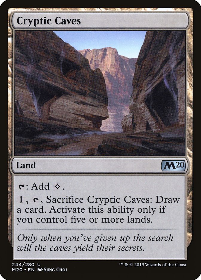 Cryptic Caves [Core Set 2020] | Good Games Cannington