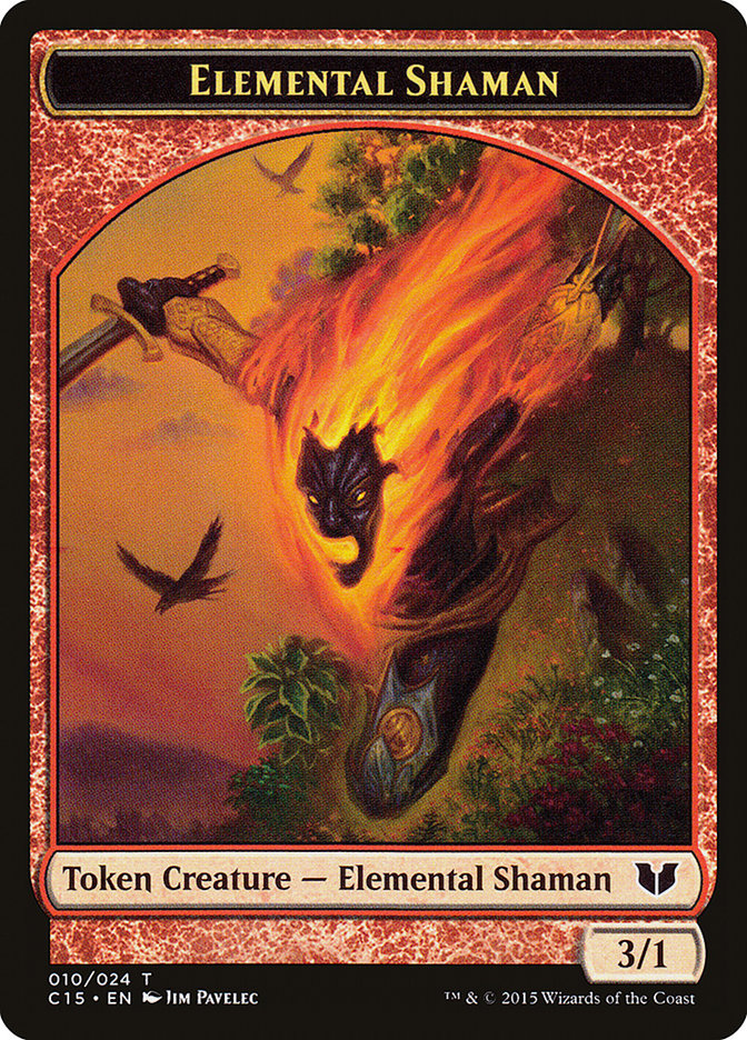 Elemental Shaman Token [Commander 2015 Tokens] | Good Games Cannington