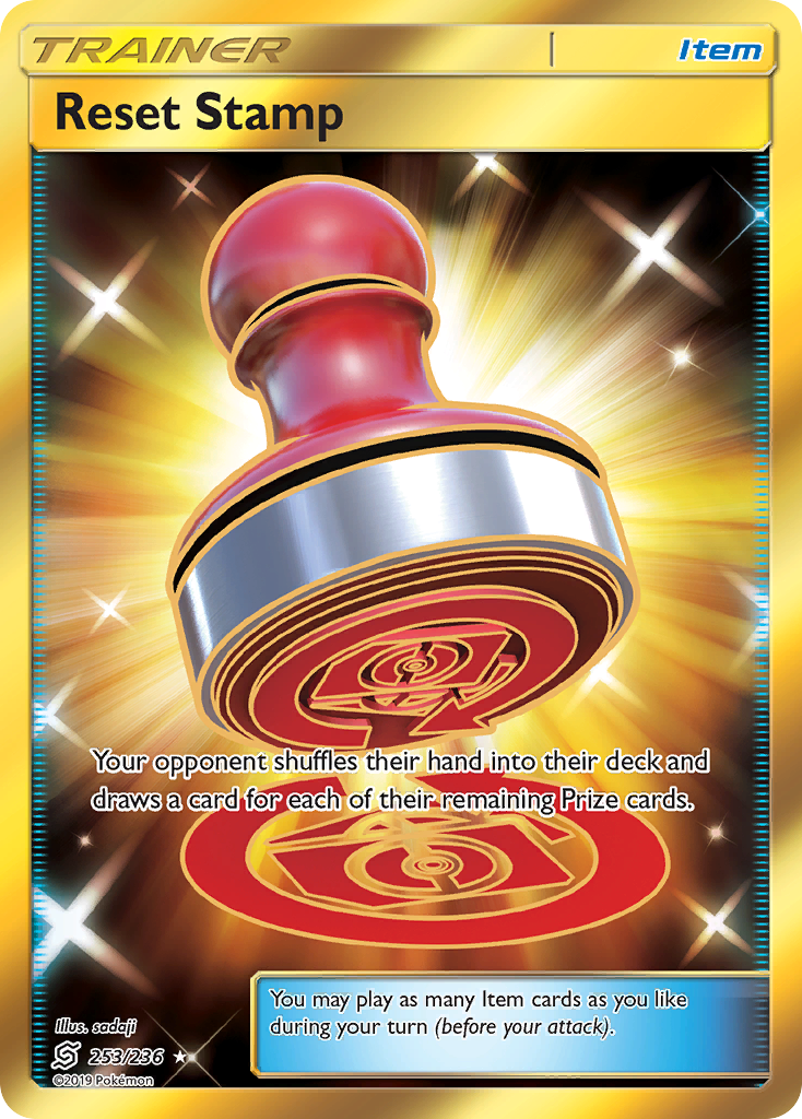 Reset Stamp (253/236) [Sun & Moon: Unified Minds] | Good Games Cannington