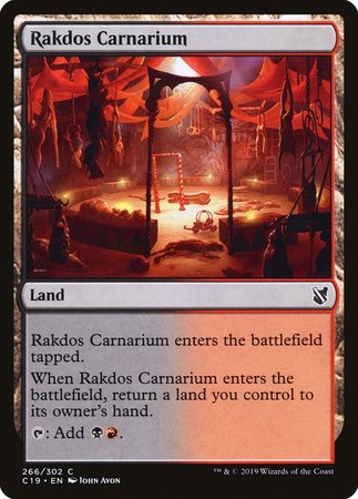 Rakdos Carnarium [Commander 2019] | Good Games Cannington